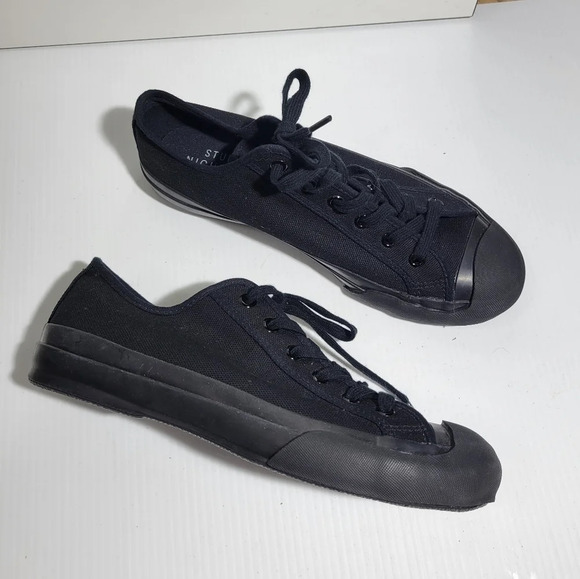 STUDIO  Nicholson Moonstar collab low top cap toe vulanised rubber sole size 6 - Picture 1 of 10